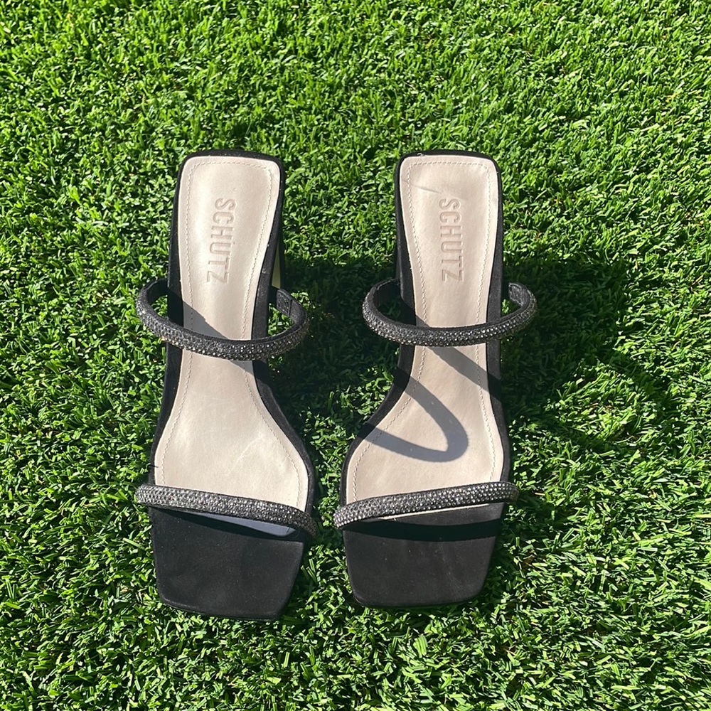 Black Jeffrey Campbell heels